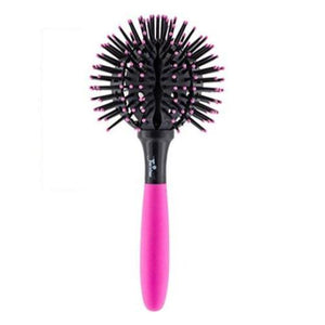 The Twirler Ball Brush- Neon Pink