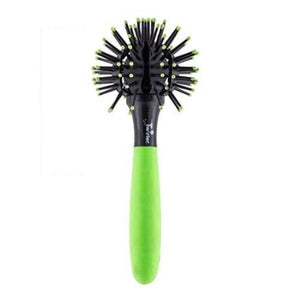 The Twirler Ball Brush- Neon Green