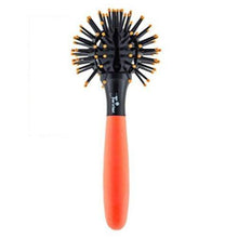 The Twirler Ball Brush- Neon Orange