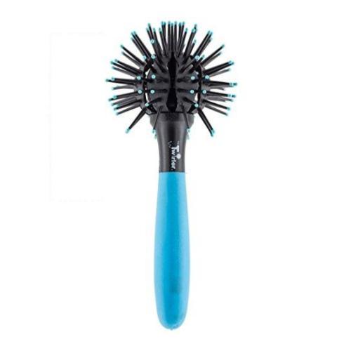 The Twirler Ball Brush- Small Neon Blue